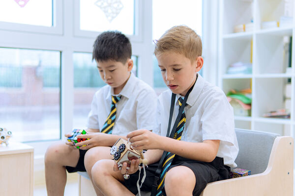 开学第一天,南通惠立学校